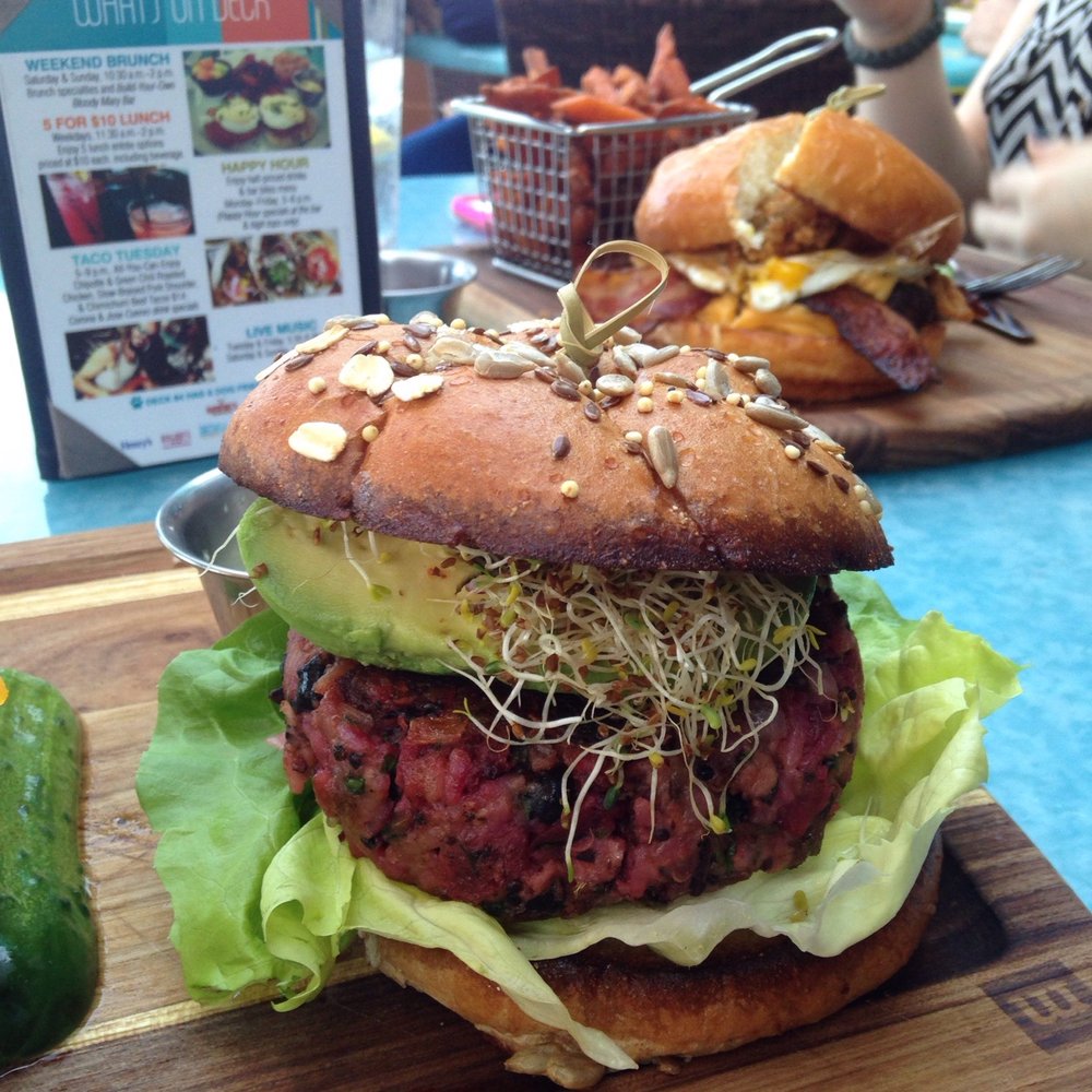 Deck 84 - Best veggie burget - New American Near Me - Delray Beach, Florida
