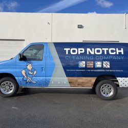 Monster Image - Dodge Van Wrap to Top Notch Cleaning Company