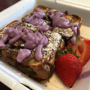 Joe's Grill Express - Ube french toast ($5.50) - American Near Me - Honolulu, Hawaii Joe's Grill Express - Ube french toast ($5.50) - American Near Me - Honolulu, Hawaii