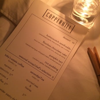 Copperhill - Do not skip dessert - New American Near Me - Williston Park, New York