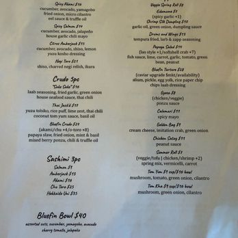Thai Tapas - Menu - Thai Near Me - Houston, Texas