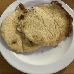 La Costa Del Sol - Pupusas revueltas, must try!
