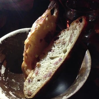 Bouche - fougasse.. focaccia bread with BACON!!! - French Near Me - San Francisco, California Bouche - fougasse.. focaccia bread with BACON!!! - French Near Me - San Francisco, California