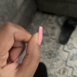 Aqua Nail And Beauty - My nail lifting