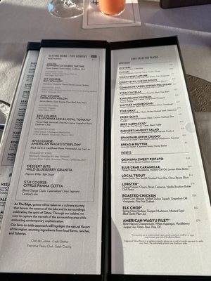Menu photo 1 The Edge Restaurant & Lounge Stateline, NV Menu photo 1 The Edge Restaurant & Lounge Stateline, NV