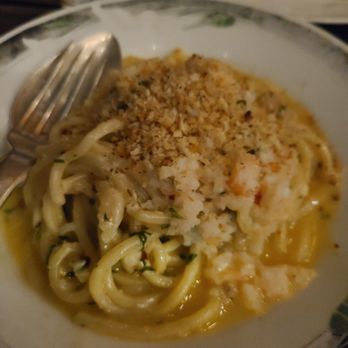 Bird Dog - Garlic scampi spaghetti (happy hour) - Southern Near Me - New York, New York Bird Dog - Garlic scampi spaghetti (happy hour) - Southern Near Me - New York, New York