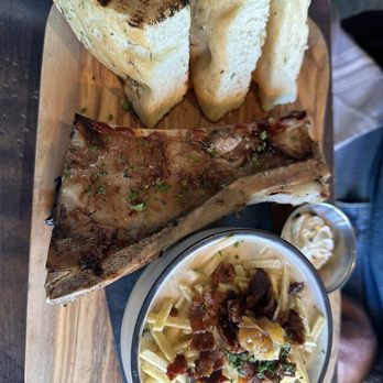 Westward Social - Potato soup with bone marrow - Cocktail Bars Near Me - Big Sky, Montana Westward Social - Potato soup with bone marrow - Cocktail Bars Near Me - Big Sky, Montana