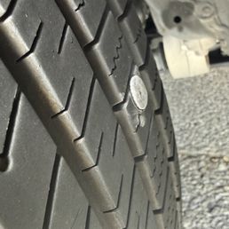 Nail in my tire Nail in my tire
