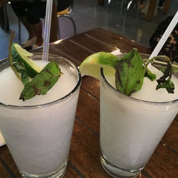 Sam's Boat - The coconut rum mojitos are good minus the wilted mint. - Sports Bars Near Me - Cypress, Texas Sam's Boat - The coconut rum mojitos are good minus the wilted mint. - Sports Bars Near Me - Cypress, Texas