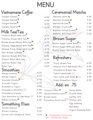 Menu photo 3 September Coffee House Santa Clara, CA Menu photo 3 September Coffee House Santa Clara, CA