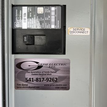 Geise Electric - 5 Generations of Electrical History - Electricians Near Me Geise Electric - 5 Generations of Electrical History - Electricians Near Me