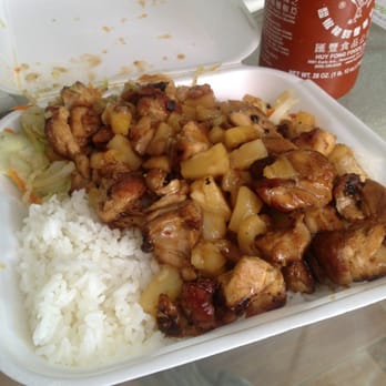 The Hungry Ninja - Pineapple Teriyaki Chicken... Sriracha is a must! :O - Fast Food Near Me - Valencia, California The Hungry Ninja - Pineapple Teriyaki Chicken... Sriracha is a must! :O - Fast Food Near Me - Valencia, California