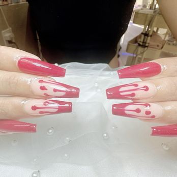 Utopia Nails - Amazing Halloween blood nails by Tina - Nail Salons Near Me - Fontana, California Utopia Nails - Amazing Halloween blood nails by Tina - Nail Salons Near Me - Fontana, California