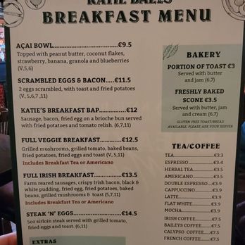 Katie Daly's Heritage Pub & Kitchen - Menu - Irish Pub Near Me - Limerick, LK