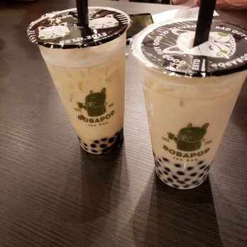 BoBaPoP - Jasmine Green Milk Tea - Coffee & Tea Near Me - San Gabriel, California BoBaPoP - Jasmine Green Milk Tea - Coffee & Tea Near Me - San Gabriel, California