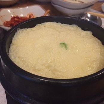 K-BBQ Factory - Steamed Egg - this is always a plus - Korean Near Me - Duluth, Georgia K-BBQ Factory - Steamed Egg - this is always a plus - Korean Near Me - Duluth, Georgia