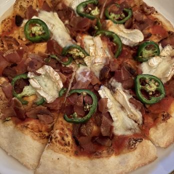 Bacari GDL - 5/5 Bacon & double Brie pizza $14 - Mediterranean Near Me - Glendale, California Bacari GDL - 5/5 Bacon & double Brie pizza $14 - Mediterranean Near Me - Glendale, California