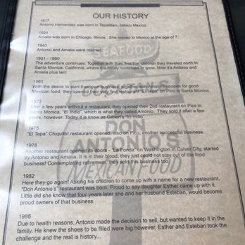 Don Antonio's - Mexican Near Me - Los Angeles, California