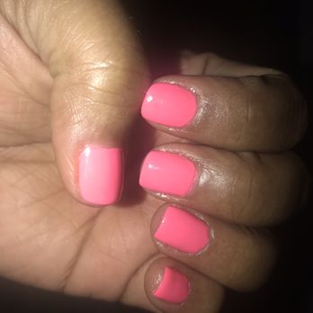 Luxury Nail Spa - You can see from the side photos that the nails aren't painted at all! they forgot that part altogether and cuticles not done - Nail Salons Near Me - Pinole, California Luxury Nail Spa - You can see from the side photos that the nails aren't painted at all! they forgot that part altogether and cuticles not done - Nail Salons Near Me - Pinole, California