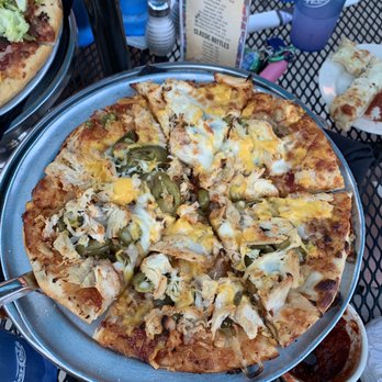 Bottoms Up Pizza - Chicken barbecue pizza - Pizza Near Me - Richmond, Virginia