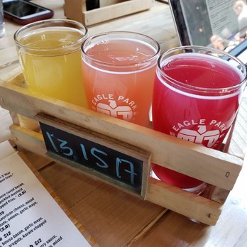 Eagle Park Brewing - Sour flight - Breweries Near Me - Milwaukee, Wisconsin