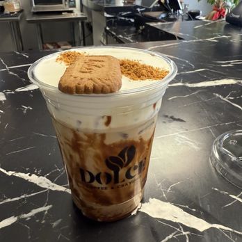 Dolce Cravings - Cookie Butter Latte - Desserts Near Me - Downey, California Dolce Cravings - Cookie Butter Latte - Desserts Near Me - Downey, California