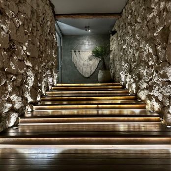 Taboo Cancun - Stairway up to entrance - Mediterranean Near Me - Cancún, ROO