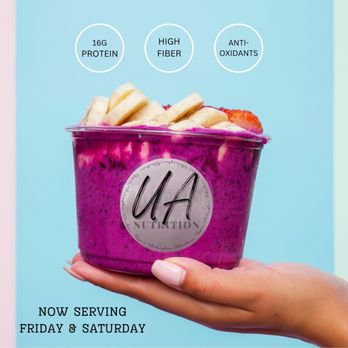 UA Nutrition - Açaí Protein Bowl - Juice Bars & Smoothies Near Me - Columbus, Ohio UA Nutrition - Açaí Protein Bowl - Juice Bars & Smoothies Near Me - Columbus, Ohio