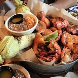 Rockin' Baja Lobster Coastal Cantina - We were stuffed in heaven !