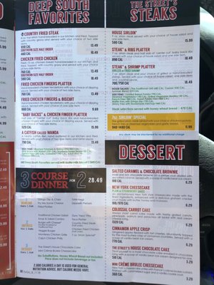 Menu photo 8 54th Street Scratch Grill & Bar Chesterfield, MO