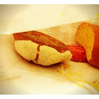 Panaderia La Azteca - a hot dog with a bite taken out of it - Bakeries Near Me - Oxnard, California Panaderia La Azteca - a hot dog with a bite taken out of it - Bakeries Near Me - Oxnard, California