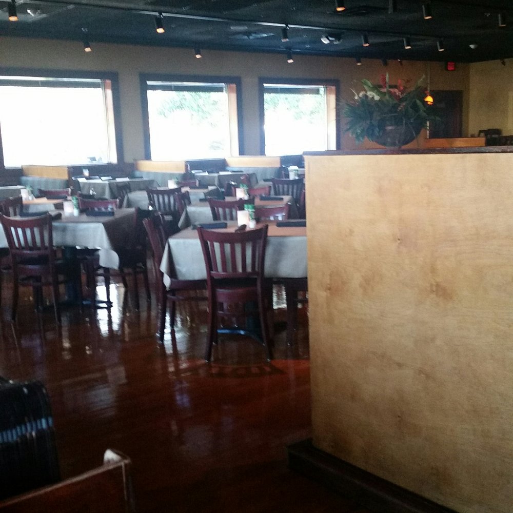 Bonefish Grill - The dining area; dismal and an unexpected disappointment. Outdated. Think 'The Shining'. - Seafood Near Me - Matthews, North Carolina Bonefish Grill - The dining area; dismal and an unexpected disappointment. Outdated. Think 'The Shining'. - Seafood Near Me - Matthews, North Carolina