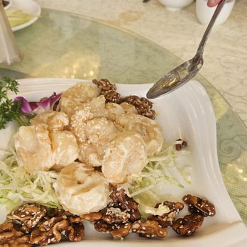 Hong Kong Palace - Candied Walnut Shrimp - Dim Sum Near Me - Millbrae, California Hong Kong Palace - Candied Walnut Shrimp - Dim Sum Near Me - Millbrae, California