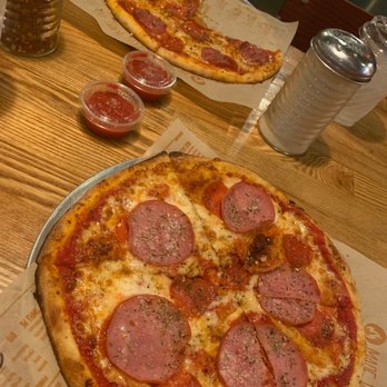 Blaze Pizza - 2 topping pizzas so delicious, never had any pizza like this ! - Salad Near Me - South Gate, California Blaze Pizza - 2 topping pizzas so delicious, never had any pizza like this ! - Salad Near Me - South Gate, California