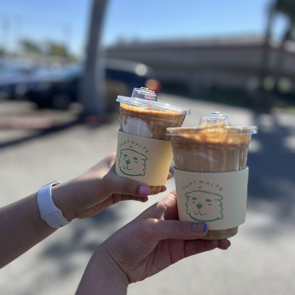 Flat White Coffee - Cafes Near Me - Cypress, California