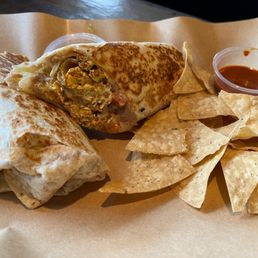 Chorizo Egg Burrito