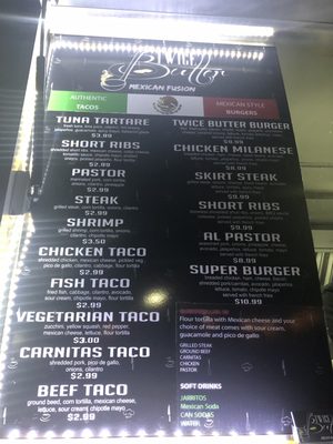 Menu photo 3 Twice Butter Taqueria Miami, FL Menu photo 3 Twice Butter Taqueria Miami, FL