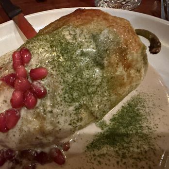 Casa Vera - Stuffed poblano - best I've had - Mexican Near Me - Tucson, Arizona