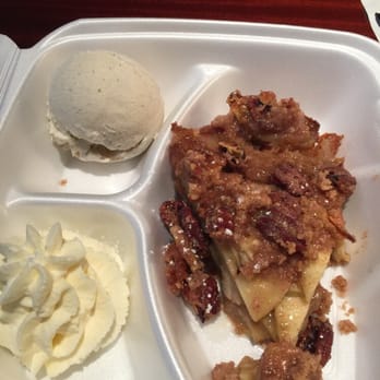 Mike's American - Apple pie!  We were gonna take it home but ended up eating it there! - American Near Me - Springfield, Virginia