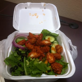 Wing Shack Windsor - Buffalo chicken salad with hot terayaki sauce. - Chicken Wings Near Me - Windsor, Colorado Wing Shack Windsor - Buffalo chicken salad with hot terayaki sauce. - Chicken Wings Near Me - Windsor, Colorado