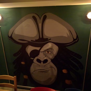 Böcek Cafe - Love this Art on the wall! - Cafes Near Me - Istanbul, 34