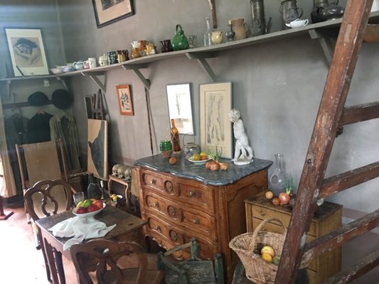 Cézanne's studio by null