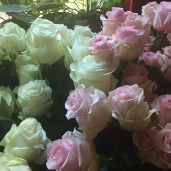 New York Flower Guy - White and Pink roses on second day. Day before event. - Florists Near Me