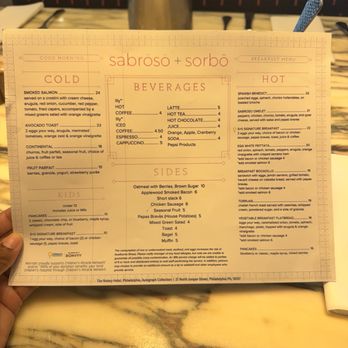 Sabroso+Sorbo - Breakfast menu - Tapas/Small Plates Near Me - Philadelphia, Pennsylvania Sabroso+Sorbo - Breakfast menu - Tapas/Small Plates Near Me - Philadelphia, Pennsylvania