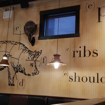Blue Tractor BBQ & Brewery - a pig on the wall - Breweries Near Me - Ann Arbor, Michigan Blue Tractor BBQ & Brewery - a pig on the wall - Breweries Near Me - Ann Arbor, Michigan