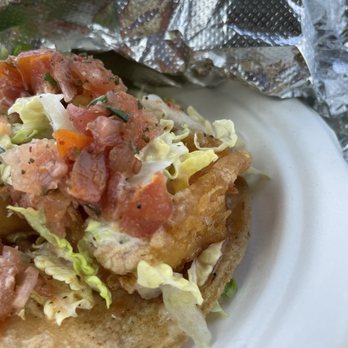 Spanglish Kitchen - Crispy Shrimp Taco - Mexican Near Me - Alhambra, California Spanglish Kitchen - Crispy Shrimp Taco - Mexican Near Me - Alhambra, California