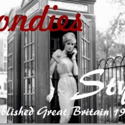 Blondies Style - Blondies was established in Wales, G. Britain in 1981 by Maggie and Maria Morgan. Maria Morgan now owns Blondies Style in Tustin