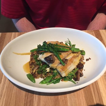 True Food Kitchen - Sustainable seabass - Vegetarian Near Me - Plano, Texas True Food Kitchen - Sustainable seabass - Vegetarian Near Me - Plano, Texas