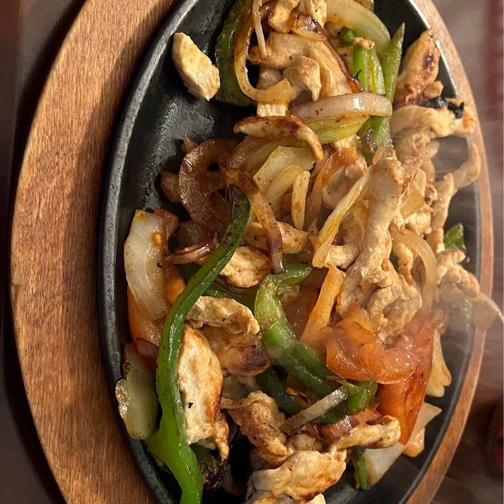 Chicken fajitas