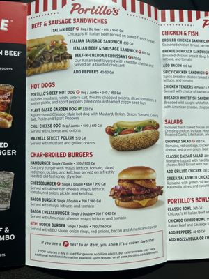 Portillos Italian Beef Menu With Prices: Ultimate Guide & Deals